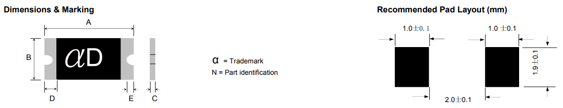 nSMD020-30V陆海自恢复保险丝
